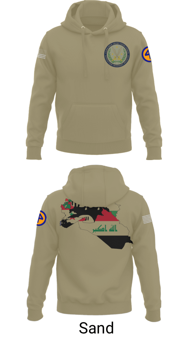 Hoodie, 44th ICBT, National Guard, Teamtime, Team time, sublimation, custom sports apparel, team uniforms, spirit wear, spiritwear, sports uniforms, custom shirts, team store, custom team store, fundraiser sports, apparel fundraiser