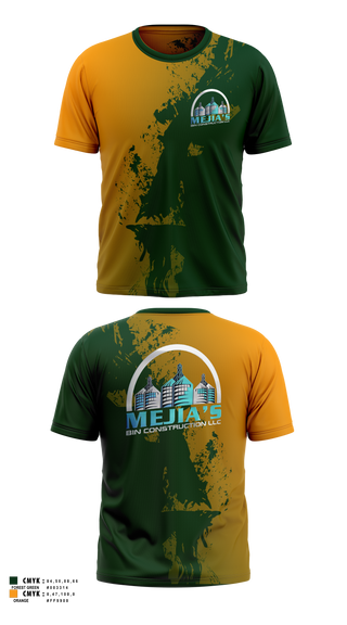Short Sleeve Performance Shirt, Mejia’s Bin Construction LLC, , Teamtime, Team time, sublimation, custom sports apparel, team uniforms, spirit wear, spiritwear, sports uniforms, custom shirts, team store, custom team store, fundraiser sports, apparel fundraiser
