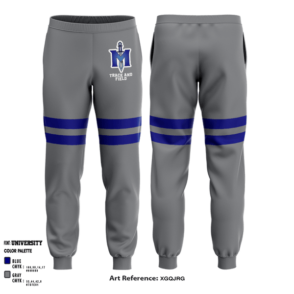 Joggers, Imater Academy High School Track, Track & Field, Teamtime, Team time, sublimation, custom sports apparel, team uniforms, spirit wear, spiritwear, sports uniforms, custom shirts, team store, custom team store, fundraiser sports, apparel fundraiser