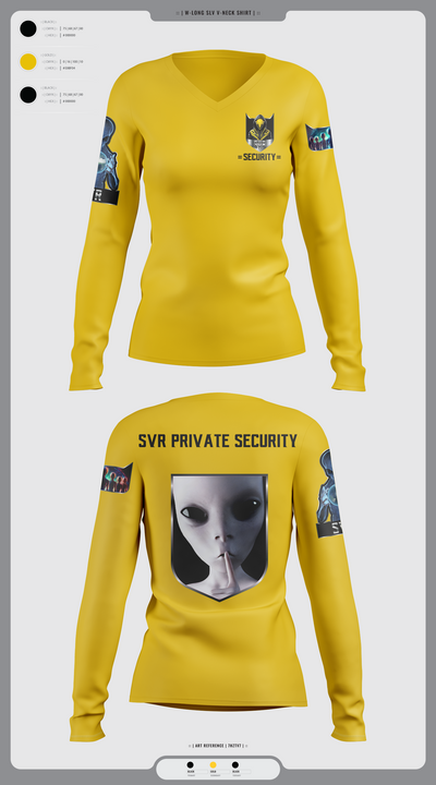 undefined Women's Long Sleeve V-neck Shirt - 4