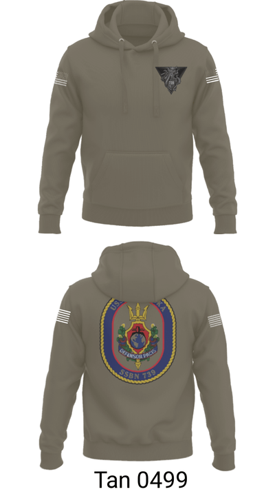 USS Nebraska 93337637 Hoodie - 40