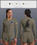 HMH-361 Flying Tigers 52896130 Women's Long Sleeve V-neck Shirt - 3