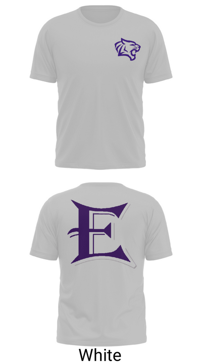 Elgin High School Volleyball 88554303 Old School Cotton Feel Shirt - 10