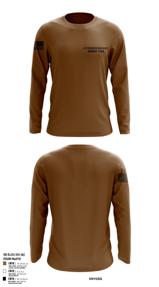 Long Sleeve Performance Shirt, 1-2 striker brigade combat team, Army, Teamtime, Team time, sublimation, custom sports apparel, team uniforms, spirit wear, spiritwear, sports uniforms, custom shirts, team store, custom team store, fundraiser sports, apparel fundraiser