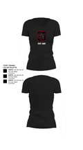 21st AMU 5909710 Women's Short Sleeve V-neck Shirt - 24
