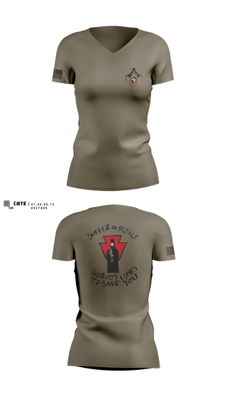 Women's Short Sleeve Vneck Shirt, 1-111 MTR renew1-111 SkinWalker renew, National Guard, Teamtime, Team time, sublimation, custom sports apparel, team uniforms, spirit wear, spiritwear, sports uniforms, custom shirts, team store, custom team store, fundraiser sports, apparel fundraiser