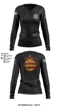 2nd PLT A CO-The Family Women's Long Sleeve V-neck Shirt - 3