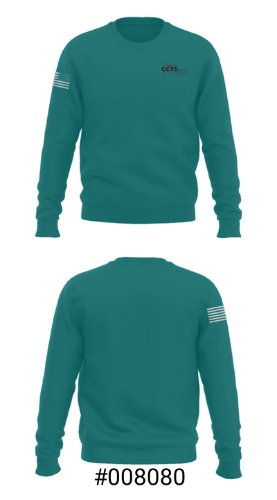 Copper Cities Youth Sports 81576985 Crew Neck Sweatshirt - 40