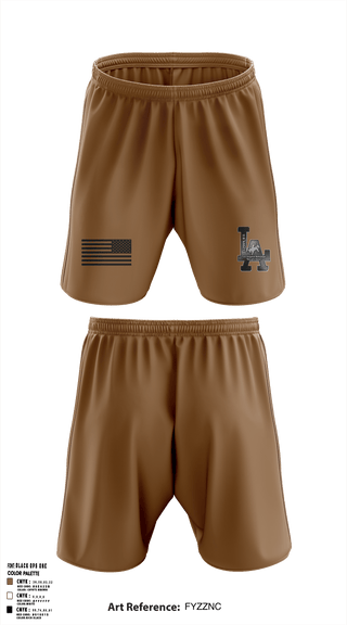 Athletic Shorts With Pockets, 10th SFG(A), , Teamtime, Team time, sublimation, custom sports apparel, team uniforms, spirit wear, spiritwear, sports uniforms, custom shirts, team store, custom team store, fundraiser sports, apparel fundraiser