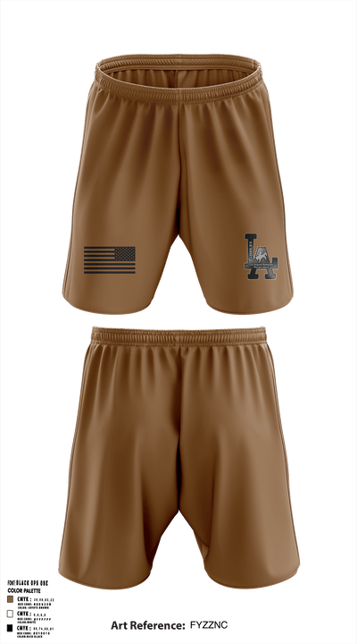 10th SFG(A) 89775872 Athletic Shorts With Pockets - 1