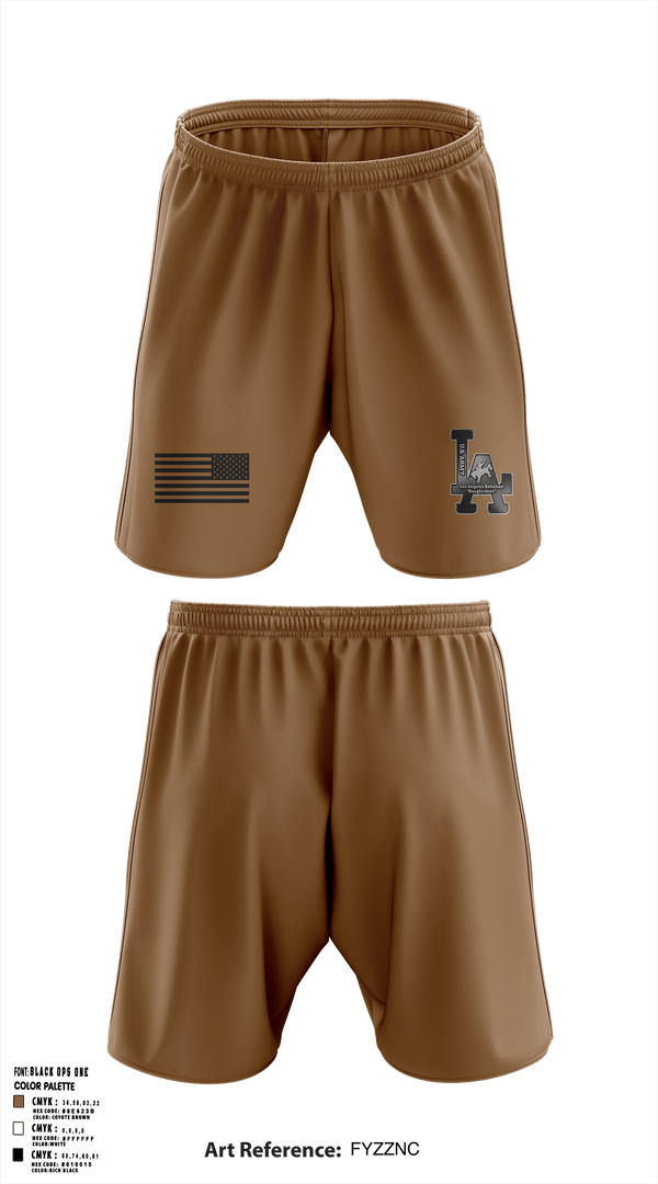 Athletic Shorts With Pockets, 10th SFG(A), , Teamtime, Team time, sublimation, custom sports apparel, team uniforms, spirit wear, spiritwear, sports uniforms, custom shirts, team store, custom team store, fundraiser sports, apparel fundraiser
