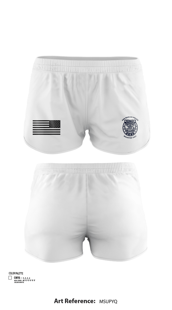 Ranger Panties, San Marcos Police Mounted Unit, , Teamtime, Team time, sublimation, custom sports apparel, team uniforms, spirit wear, spiritwear, sports uniforms, custom shirts, team store, custom team store, fundraiser sports, apparel fundraiser
