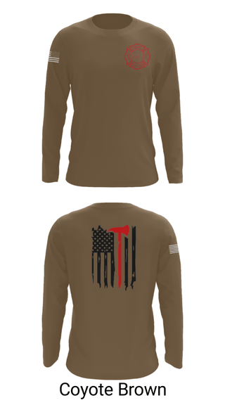 Long Sleeve Performance Shirt, Okay Fire & Rescue, Fire Department, Teamtime, Team time, sublimation, custom sports apparel, team uniforms, spirit wear, spiritwear, sports uniforms, custom shirts, team store, custom team store, fundraiser sports, apparel fundraiser