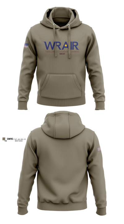 Walter Reed Army Institute of Research - West 71729824 Hoodie - 4