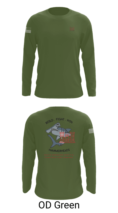 465 EVCC 45637531 Long Sleeve Performance Shirt - 46