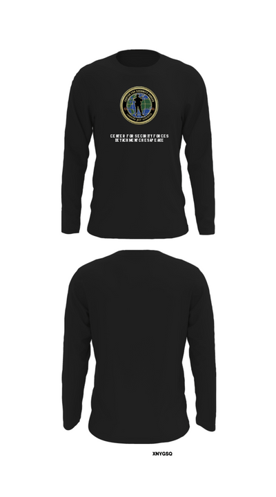 Center for Security Forces Detachment Chesapeake 88189039 Long Sleeve Performance Shirt - 31