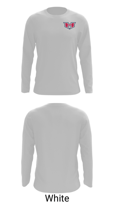 White House Heritage High School Track 18717489 Long Sleeve Performance Shirt - 4