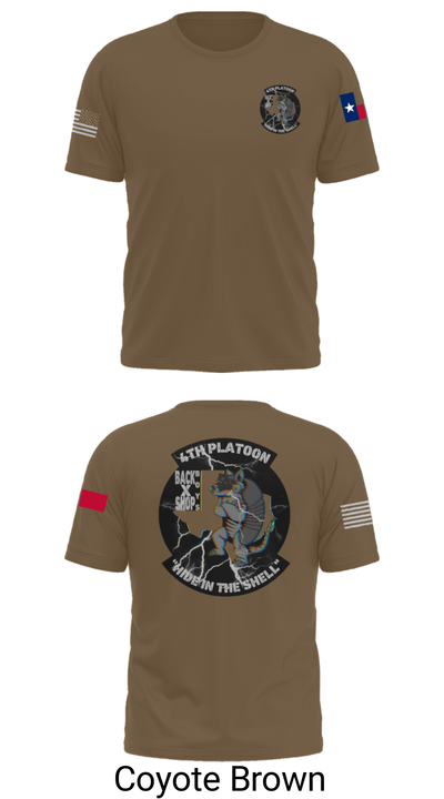 90th ASB B co 4Th Platoon 5922701 Short Sleeve Performance Shirt - 16