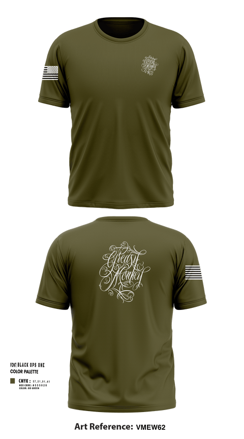Short Sleeve Performance Shirt, GreasyMonkey Tattoos, , Teamtime, Team time, sublimation, custom sports apparel, team uniforms, spirit wear, spiritwear, sports uniforms, custom shirts, team store, custom team store, fundraiser sports, apparel fundraiser