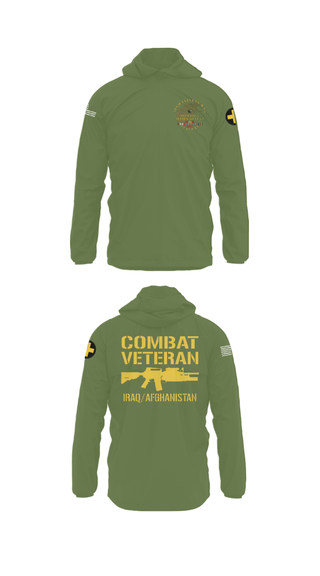 Windbreaker, 33rd Infantry, Army, Teamtime, Team time, sublimation, custom sports apparel, team uniforms, spirit wear, spiritwear, sports uniforms, custom shirts, team store, custom team store, fundraiser sports, apparel fundraiser
