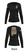 Major Crimes 85282762 Women's Long Sleeve V-neck Shirt - 35