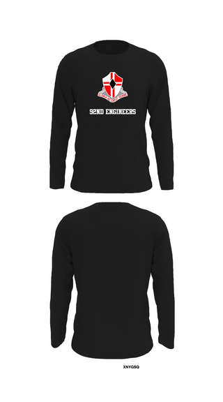 Long Sleeve Performance Shirt, 92nd Engineers, , Teamtime, Team time, sublimation, custom sports apparel, team uniforms, spirit wear, spiritwear, sports uniforms, custom shirts, team store, custom team store, fundraiser sports, apparel fundraiser
