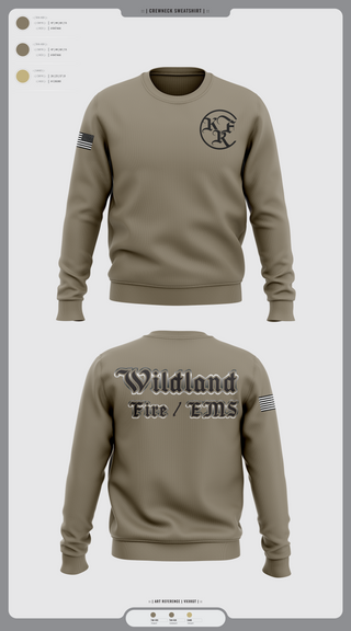 Crew Neck Sweatshirt, Knight Fire, , Teamtime, Team time, sublimation, custom sports apparel, team uniforms, spirit wear, spiritwear, sports uniforms, custom shirts, team store, custom team store, fundraiser sports, apparel fundraiser