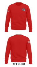 Spartanburg Christian Academy Track 19748550 Crew Neck Sweatshirt - 16
