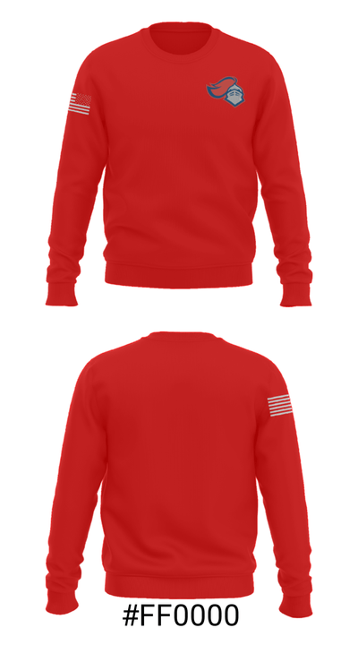 Spartanburg Christian Academy Track 19748550 Crew Neck Sweatshirt - 16