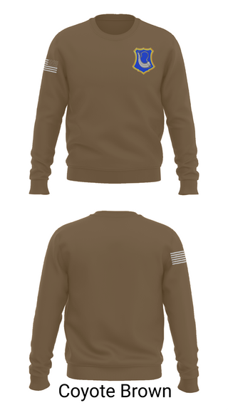 Crew Neck Sweatshirt, C-Co. 1-181st, National Guard, Teamtime, Team time, sublimation, custom sports apparel, team uniforms, spirit wear, spiritwear, sports uniforms, custom shirts, team store, custom team store, fundraiser sports, apparel fundraiser