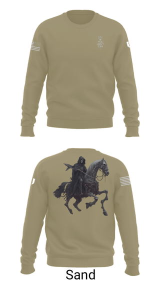 Crew Neck Sweatshirt, Longknife, Army, Teamtime, Team time, sublimation, custom sports apparel, team uniforms, spirit wear, spiritwear, sports uniforms, custom shirts, team store, custom team store, fundraiser sports, apparel fundraiser
