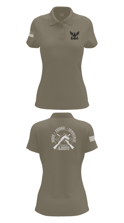 Kennesaw Mountain NJROTC 60987688 Women's Short Sleeve Performance Polo  - 71