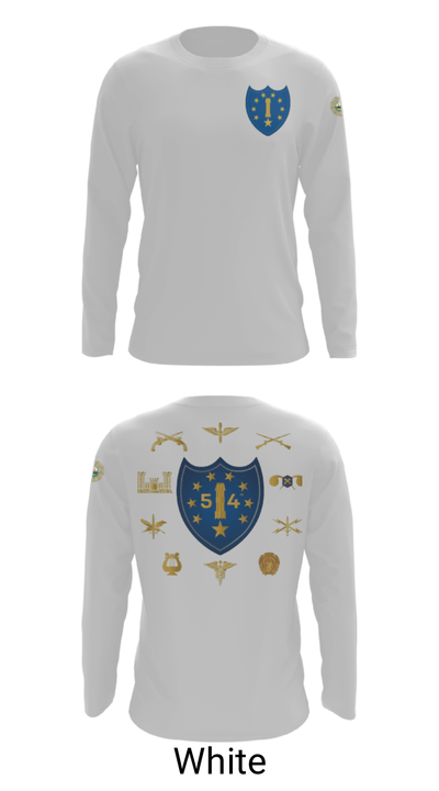 54th Troop Command 65644281 Long Sleeve Performance Shirt - 4