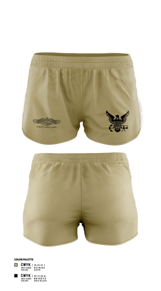 Womens Shorts, TRIDENT TRAINING FACILITY, Navy, Teamtime, Team time, sublimation, custom sports apparel, team uniforms, spirit wear, spiritwear, sports uniforms, custom shirts, team store, custom team store, fundraiser sports, apparel fundraiser