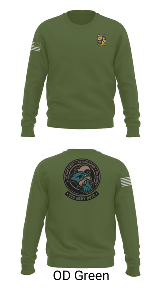 Crew Neck Sweatshirt, Chanticleer company, Army, Teamtime, Team time, sublimation, custom sports apparel, team uniforms, spirit wear, spiritwear, sports uniforms, custom shirts, team store, custom team store, fundraiser sports, apparel fundraiser