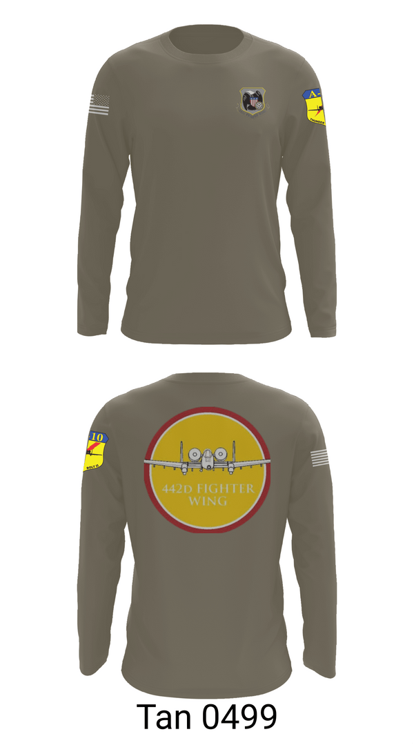 Long Sleeve Performance Shirt, 442D FW, , Teamtime, Team time, sublimation, custom sports apparel, team uniforms, spirit wear, spiritwear, sports uniforms, custom shirts, team store, custom team store, fundraiser sports, apparel fundraiser