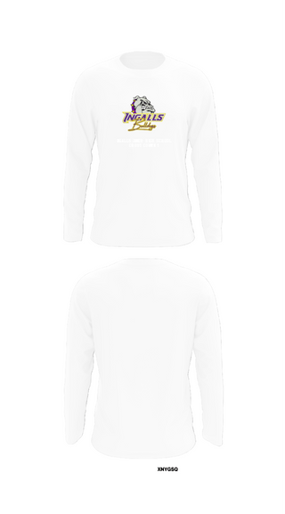 Long Sleeve Performance Shirt, Ingalls Junior High School Cross Country, Cross Country, Teamtime, Team time, sublimation, custom sports apparel, team uniforms, spirit wear, spiritwear, sports uniforms, custom shirts, team store, custom team store, fundraiser sports, apparel fundraiser