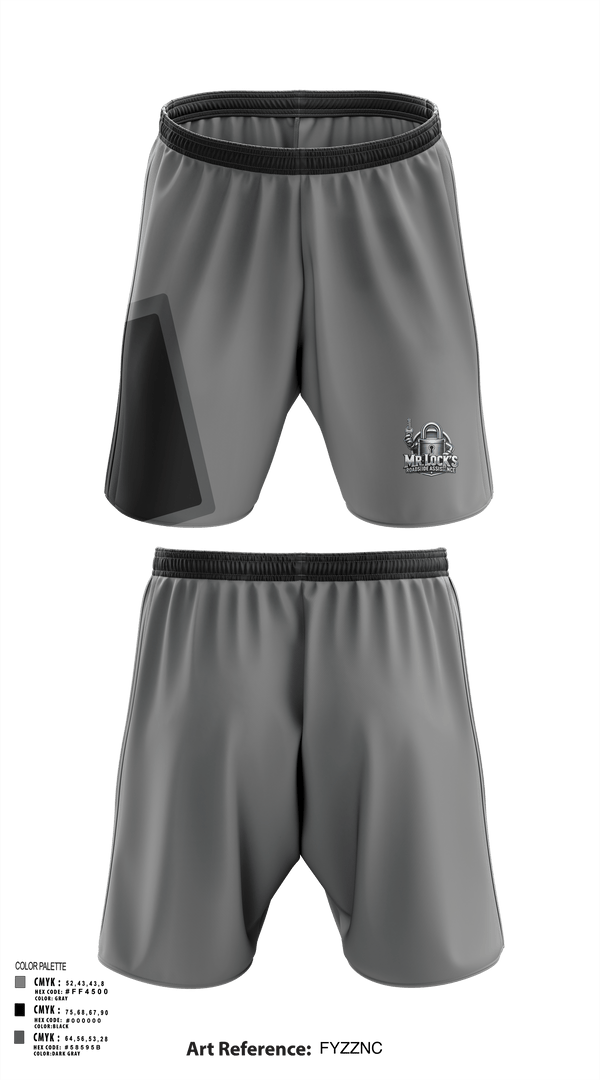 Athletic Shorts With Pockets, MR. Locks RoadSide Assistance, , Teamtime, Team time, sublimation, custom sports apparel, team uniforms, spirit wear, spiritwear, sports uniforms, custom shirts, team store, custom team store, fundraiser sports, apparel fundraiser