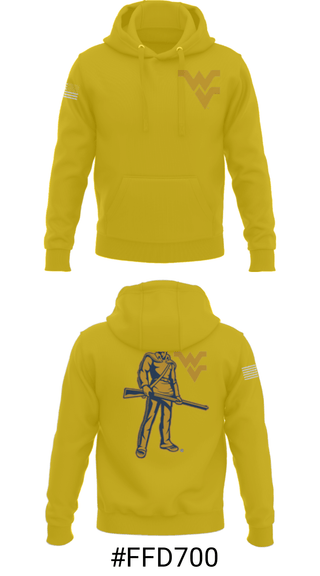 Hoodie, West Virginia University Track, Track & Field, Teamtime, Team time, sublimation, custom sports apparel, team uniforms, spirit wear, spiritwear, sports uniforms, custom shirts, team store, custom team store, fundraiser sports, apparel fundraiser