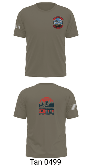 Old School Cotton Feel Shirt, 75 HCOS SGGD, Air Force, Teamtime, Team time, sublimation, custom sports apparel, team uniforms, spirit wear, spiritwear, sports uniforms, custom shirts, team store, custom team store, fundraiser sports, apparel fundraiser