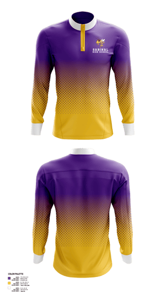 Quarter Zip Jacket, Sabinal High School Basketball, Men's Basketball, Teamtime, Team time, sublimation, custom sports apparel, team uniforms, spirit wear, spiritwear, sports uniforms, custom shirts, team store, custom team store, fundraiser sports, apparel fundraiser