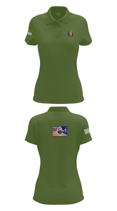 USS CANBERRA (LCS 30) 2170630 Women's Short Sleeve Performance Polo  - 52