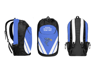 Gear Bag, Stephen Decatur High School Track, Track & Field, Teamtime, Team time, sublimation, custom sports apparel, team uniforms, spirit wear, spiritwear, sports uniforms, custom shirts, team store, custom team store, fundraiser sports, apparel fundraiser