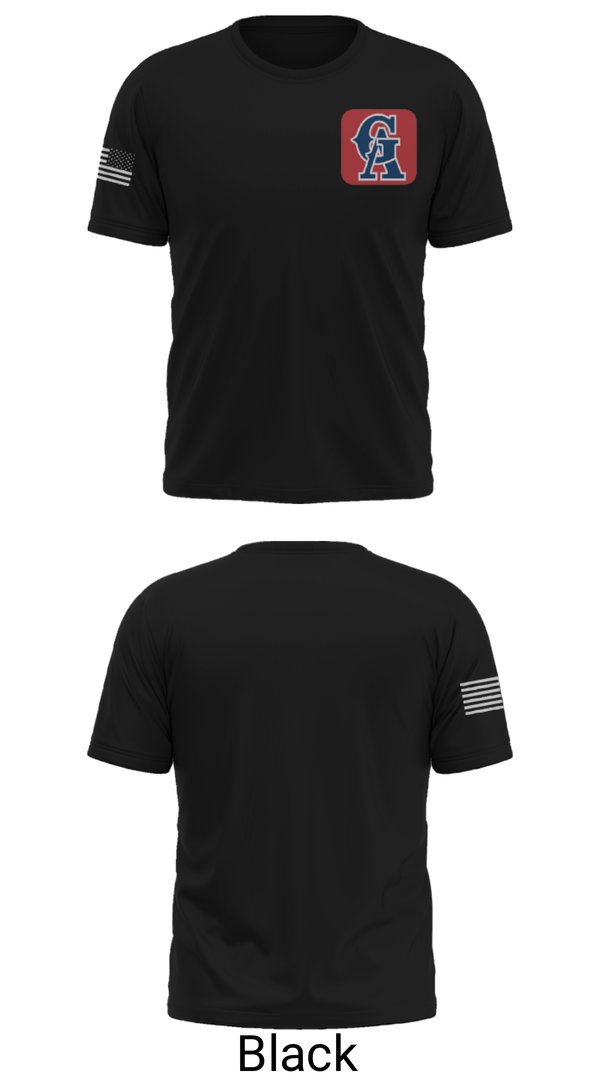Short Sleeve Performance Shirt, Glen Allen Youth Athletic Association Baseball, Baseball, Teamtime, Team time, sublimation, custom sports apparel, team uniforms, spirit wear, spiritwear, sports uniforms, custom shirts, team store, custom team store, fundraiser sports, apparel fundraiser