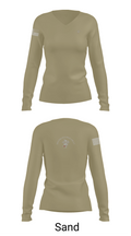 SCR SWAT 20912043 Women's Long Sleeve V-neck Shirt - 92