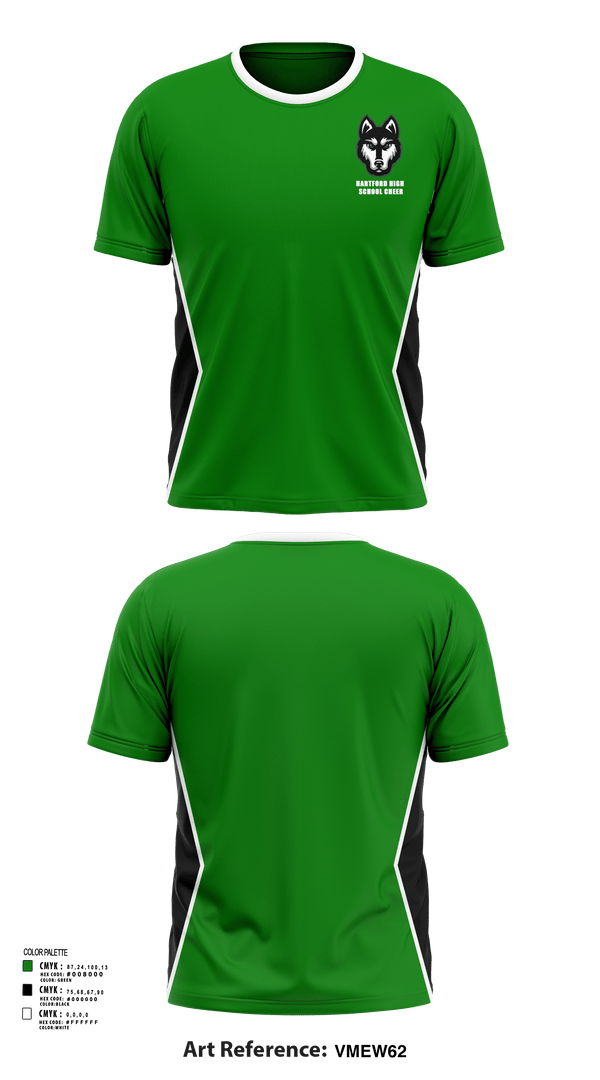 Short Sleeve Performance Shirt, Hartford High School Cheer, Cheer, Teamtime, Team time, sublimation, custom sports apparel, team uniforms, spirit wear, spiritwear, sports uniforms, custom shirts, team store, custom team store, fundraiser sports, apparel fundraiser