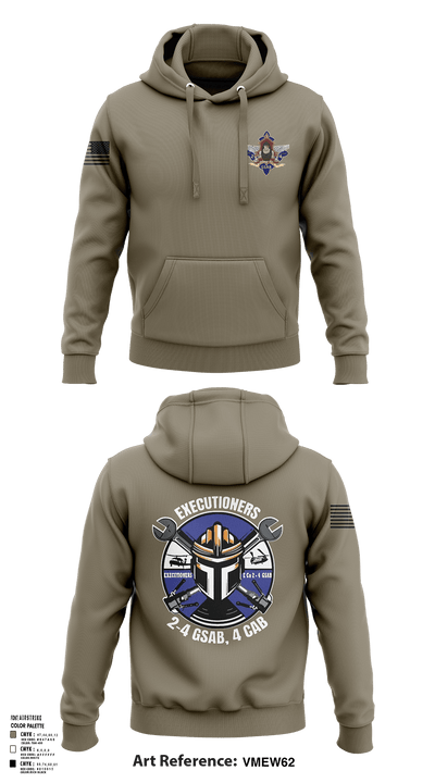 E 2-4 GSAB 63928011 Hoodie - 127
