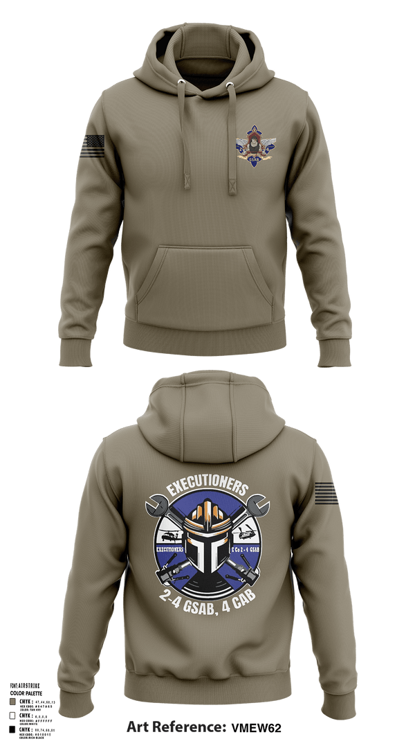 Hoodie, E 2-4 GSABE. Co 2-4 GSAB, Army, Teamtime, Team time, sublimation, custom sports apparel, team uniforms, spirit wear, spiritwear, sports uniforms, custom shirts, team store, custom team store, fundraiser sports, apparel fundraiser