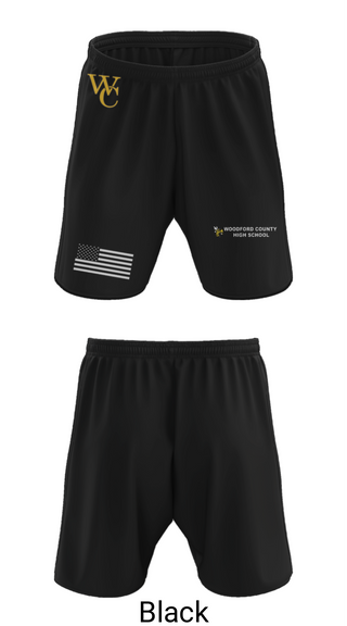 Athletic Shorts With Pockets, Woodford County High School Golf, Golf, Teamtime, Team time, sublimation, custom sports apparel, team uniforms, spirit wear, spiritwear, sports uniforms, custom shirts, team store, custom team store, fundraiser sports, apparel fundraiser