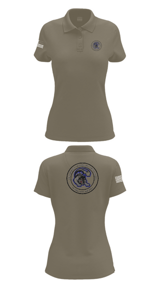 Womens Short Sleeve Performance Polo, 1184th DDSB, Army, Teamtime, Team time, sublimation, custom sports apparel, team uniforms, spirit wear, spiritwear, sports uniforms, custom shirts, team store, custom team store, fundraiser sports, apparel fundraiser